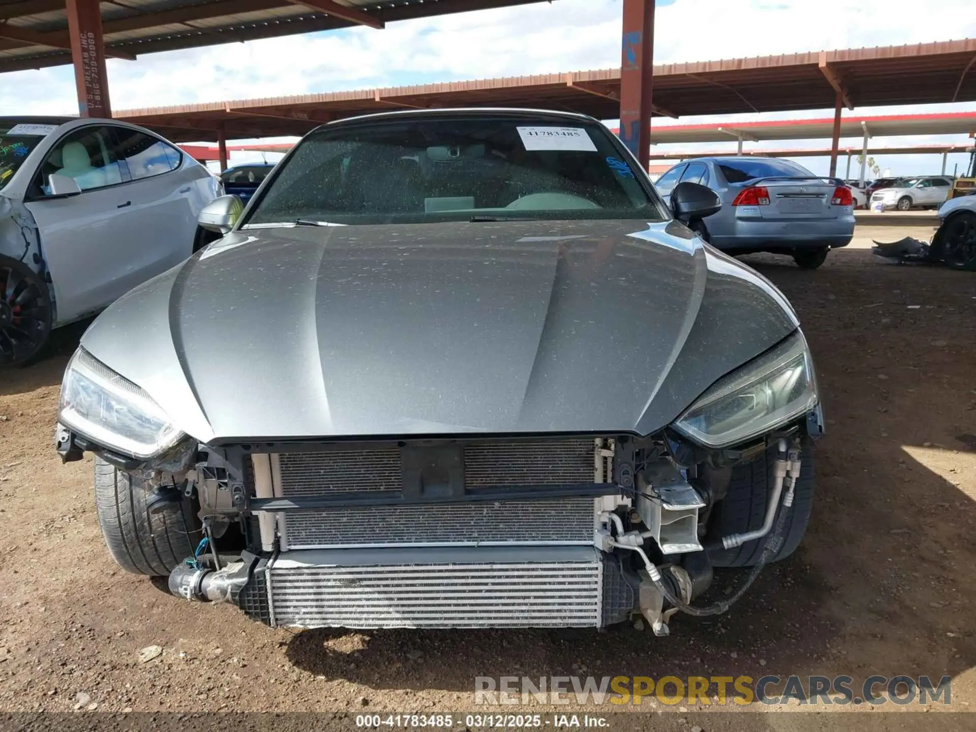 12 Photograph of a damaged car WAUANCF51KA060972 AUDI A5 2019