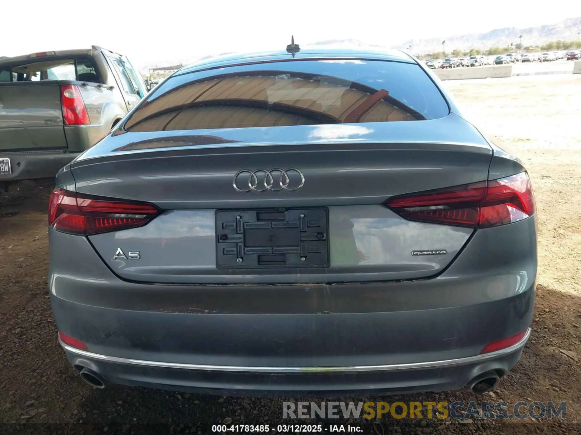 16 Photograph of a damaged car WAUANCF51KA060972 AUDI A5 2019