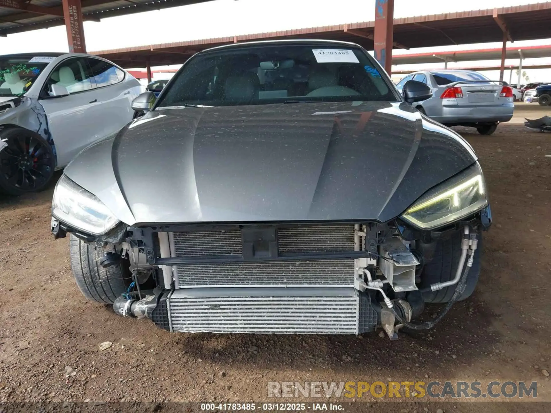6 Photograph of a damaged car WAUANCF51KA060972 AUDI A5 2019