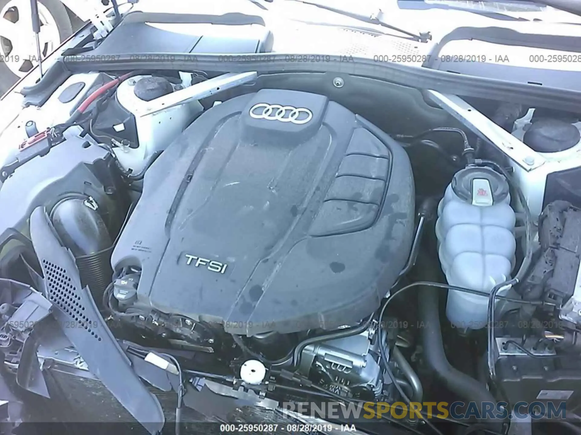 10 Photograph of a damaged car WAUANCF52KA051360 AUDI A5 2019