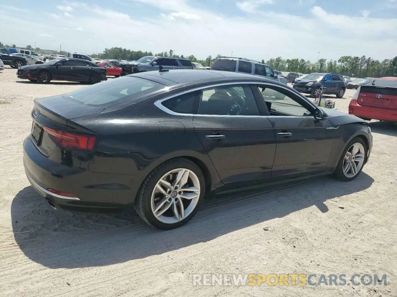 3 Photograph of a damaged car WAUANCF53KA051190 AUDI A5 2019