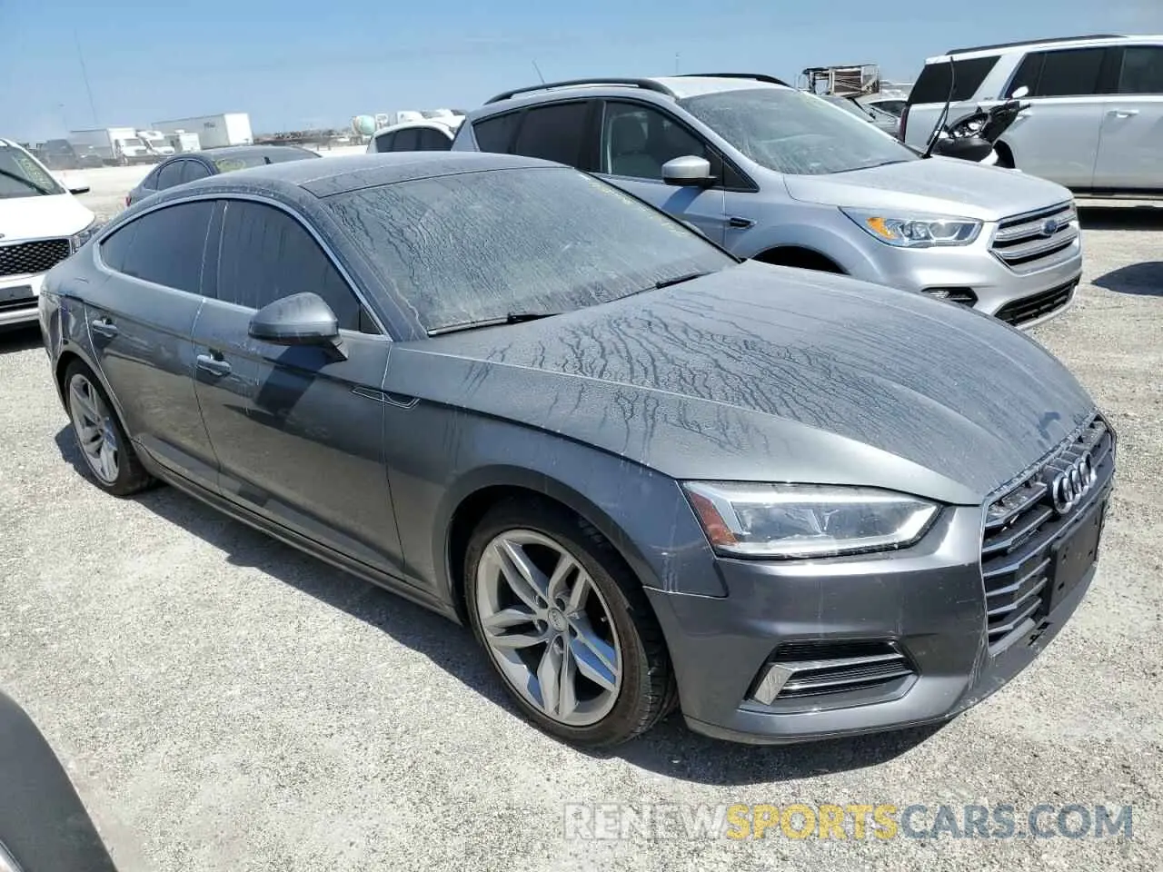 4 Photograph of a damaged car WAUANCF53KA062822 AUDI A5 2019