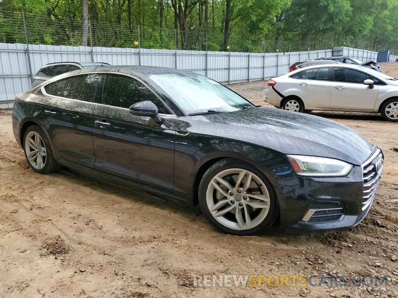 4 Photograph of a damaged car WAUANCF53KA063243 AUDI A5 2019
