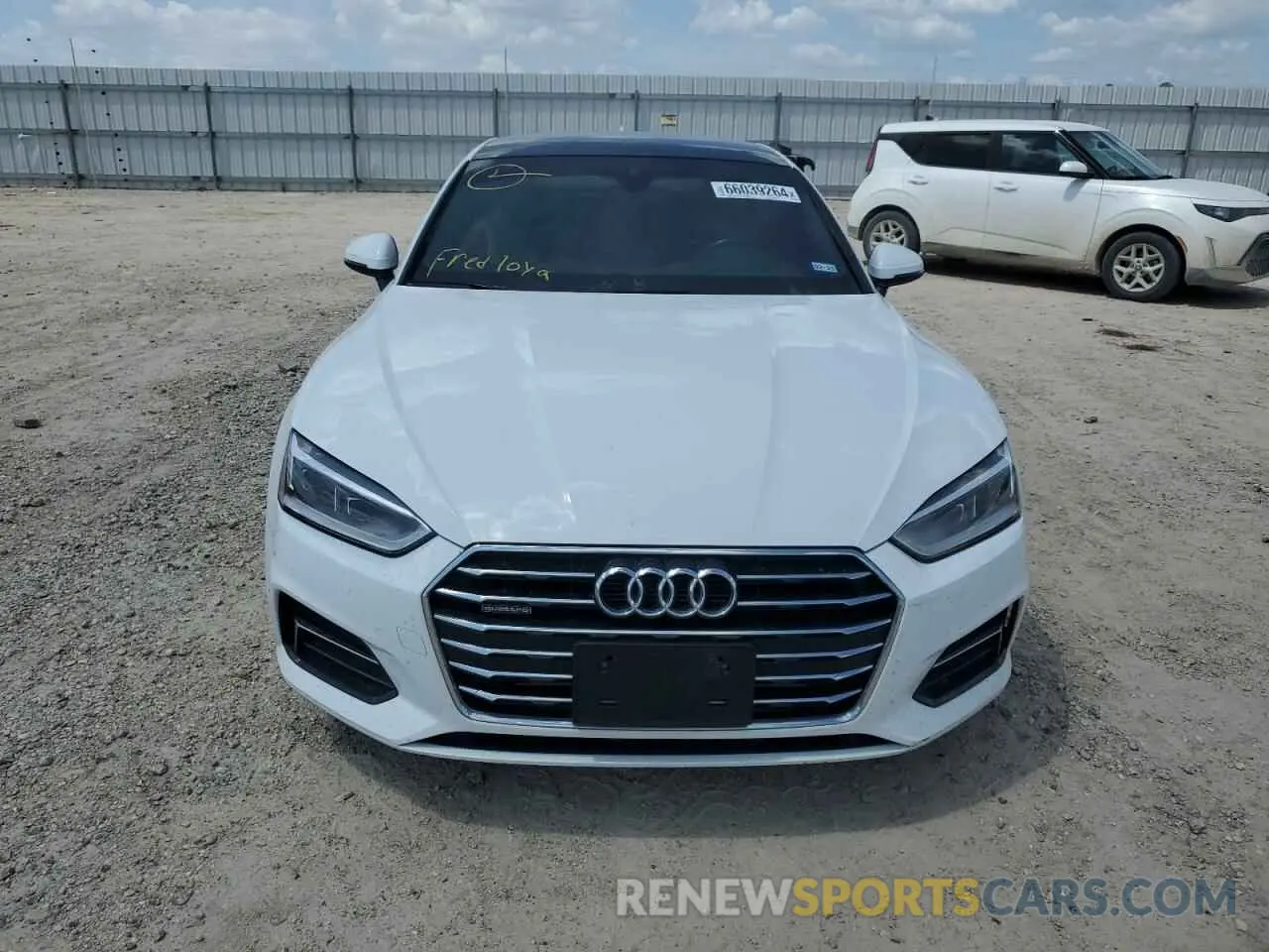 5 Photograph of a damaged car WAUANCF54KA059489 AUDI A5 2019
