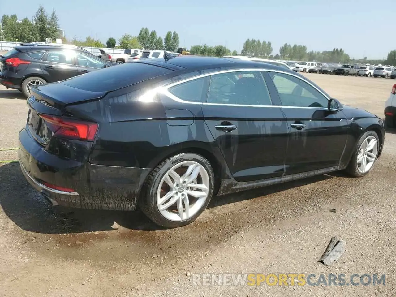 3 Photograph of a damaged car WAUANCF54KA078608 AUDI A5 2019