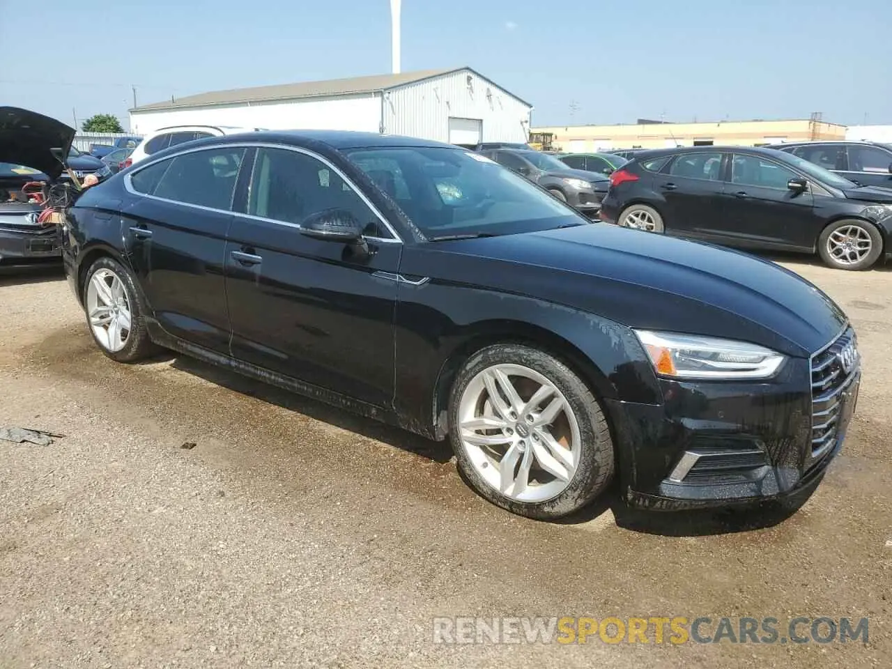 4 Photograph of a damaged car WAUANCF54KA078608 AUDI A5 2019