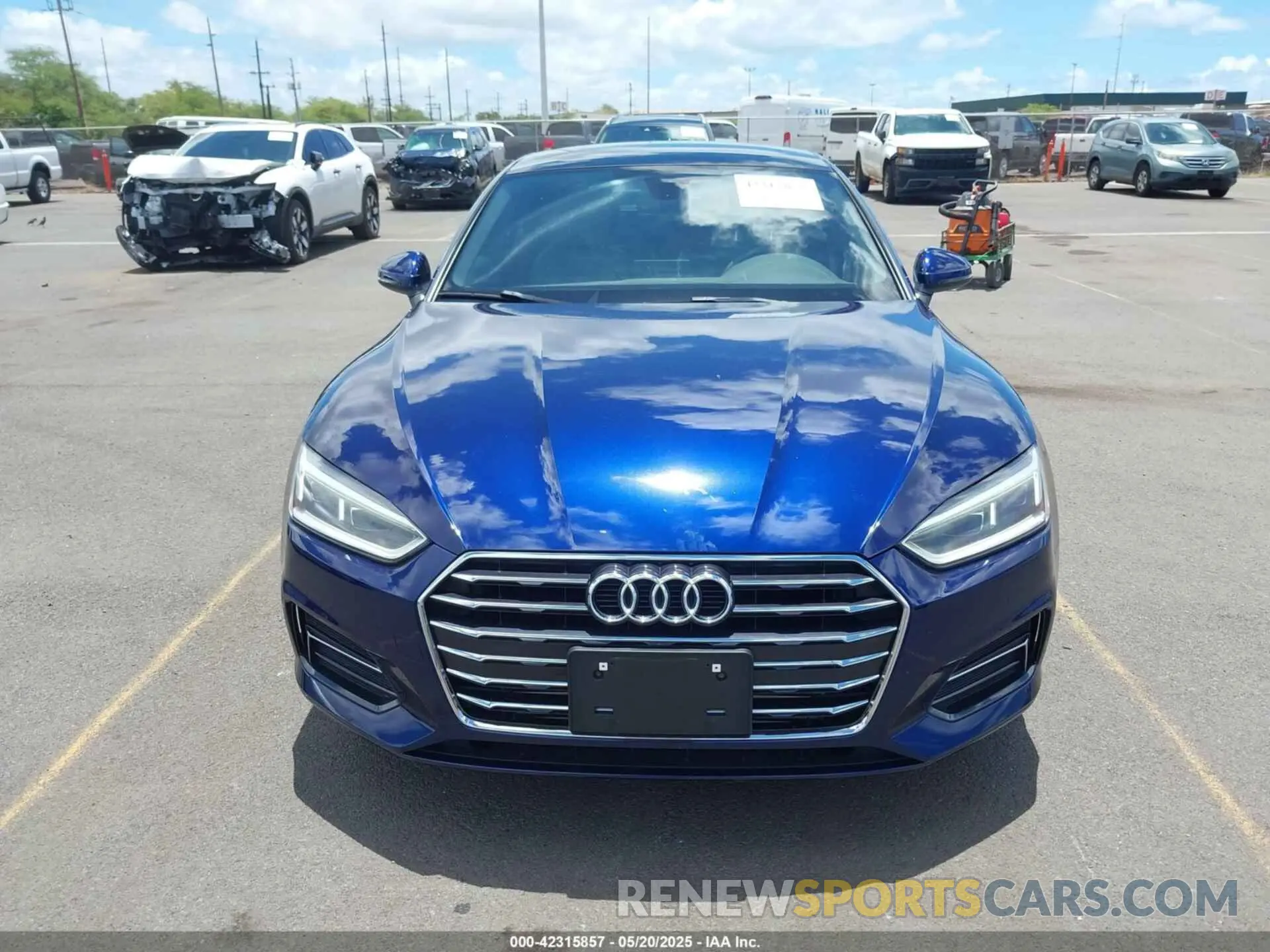 12 Photograph of a damaged car WAUANCF54KA080147 AUDI A5 2019