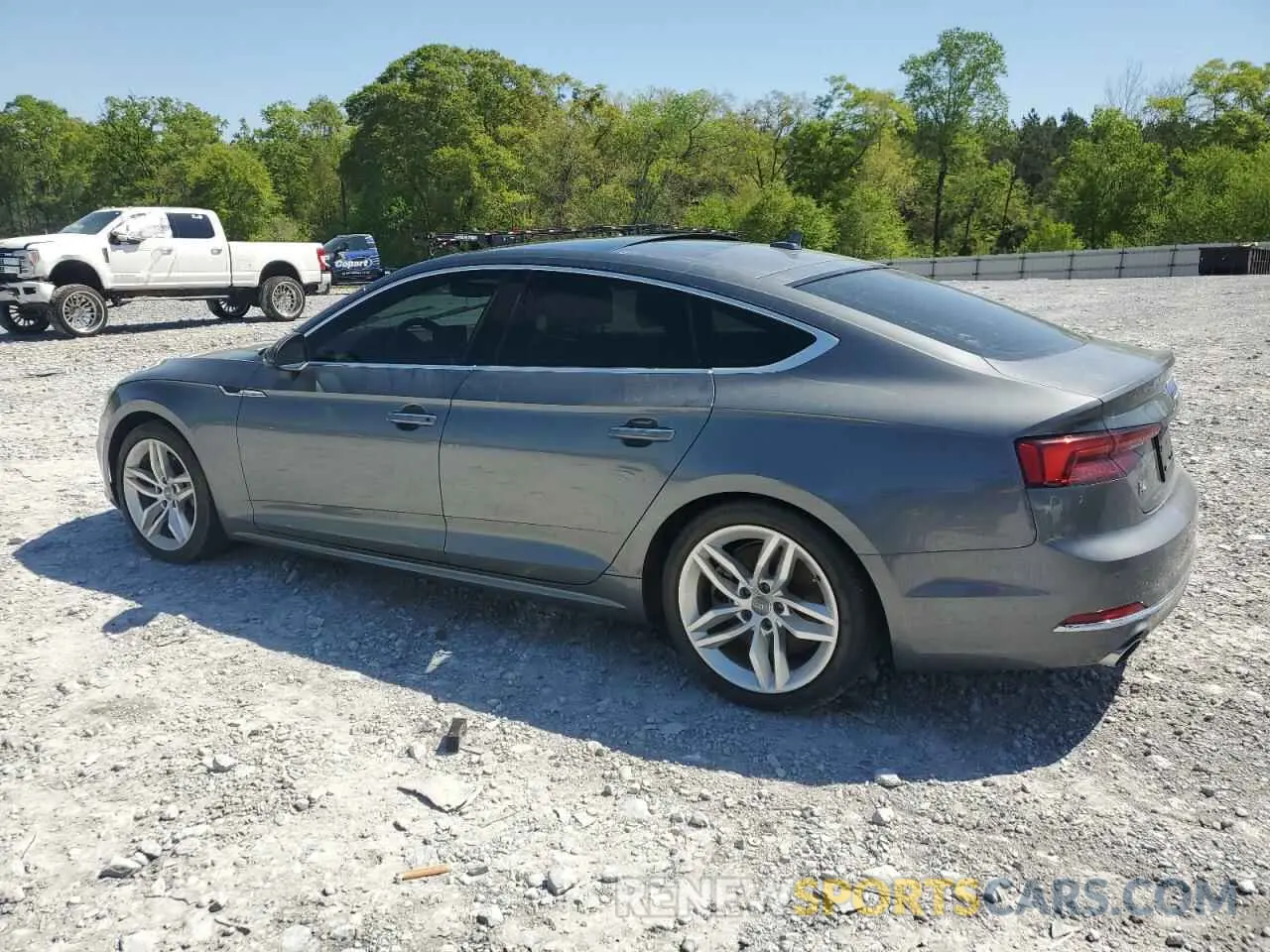 2 Photograph of a damaged car WAUANCF55KA051157 AUDI A5 2019