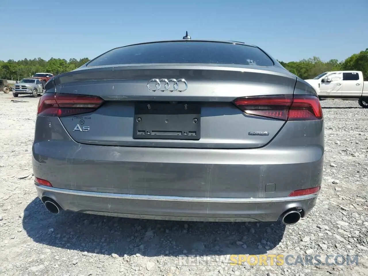 6 Photograph of a damaged car WAUANCF55KA051157 AUDI A5 2019