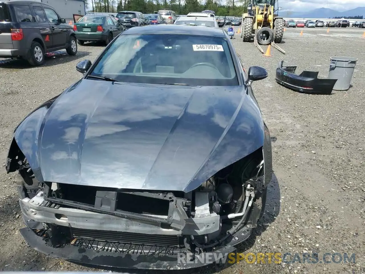 5 Photograph of a damaged car WAUANCF55KA084224 AUDI A5 2019
