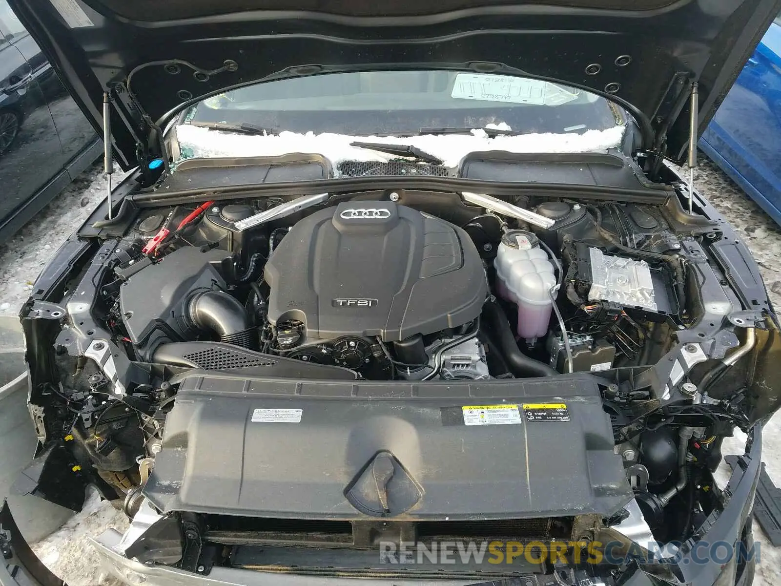 7 Photograph of a damaged car WAUANCF55KA090458 AUDI A5 2019