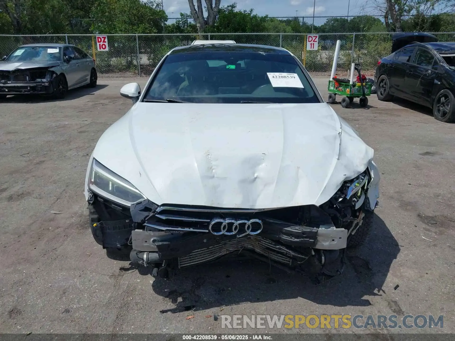 6 Photograph of a damaged car WAUANCF56KA080411 AUDI A5 2019