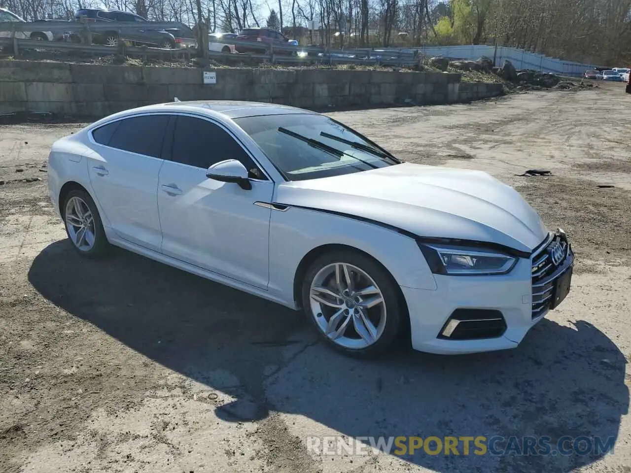 4 Photograph of a damaged car WAUANCF57KA044405 AUDI A5 2019
