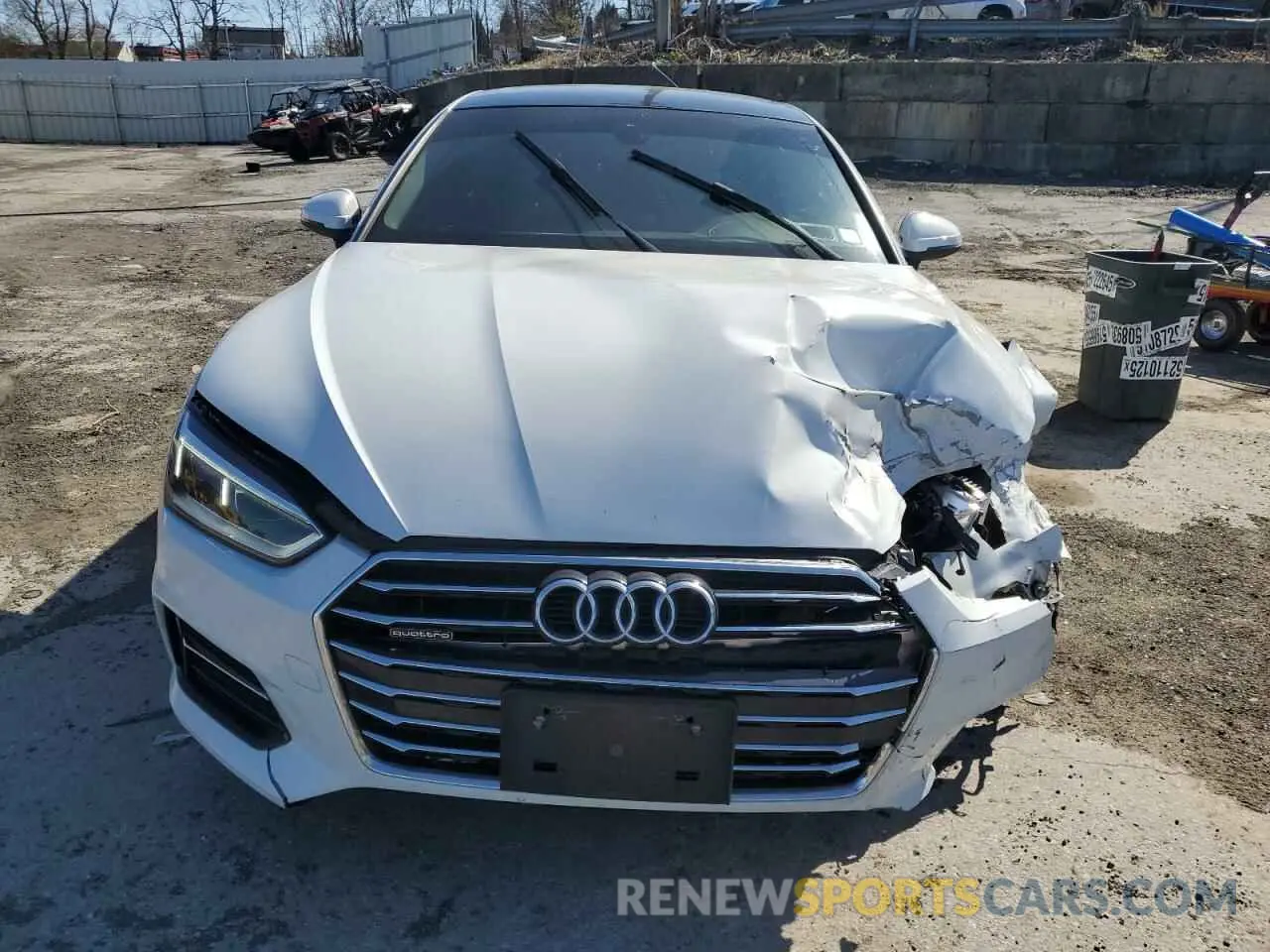 5 Photograph of a damaged car WAUANCF57KA044405 AUDI A5 2019