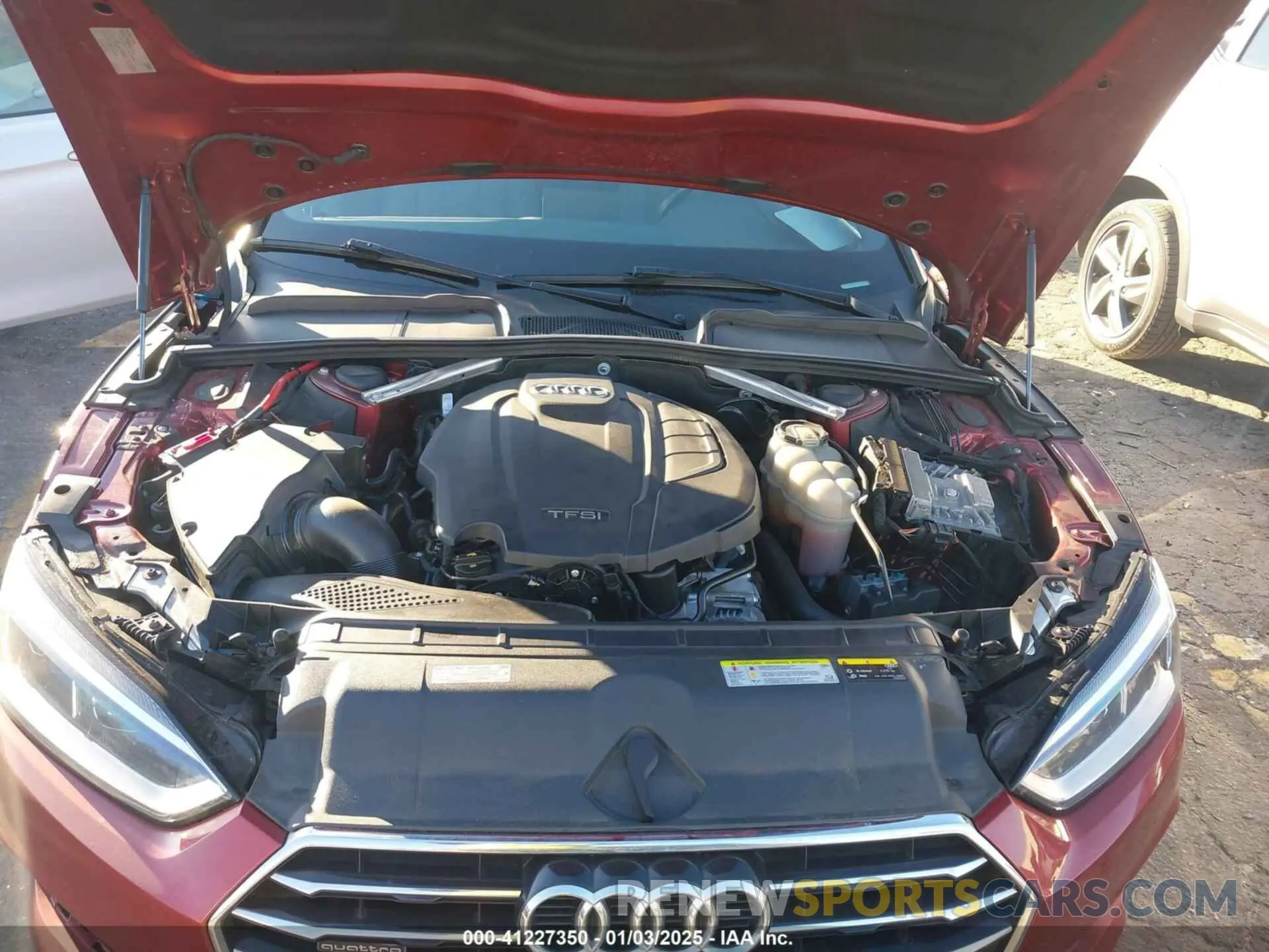 10 Photograph of a damaged car WAUANCF57KA054688 AUDI A5 2019