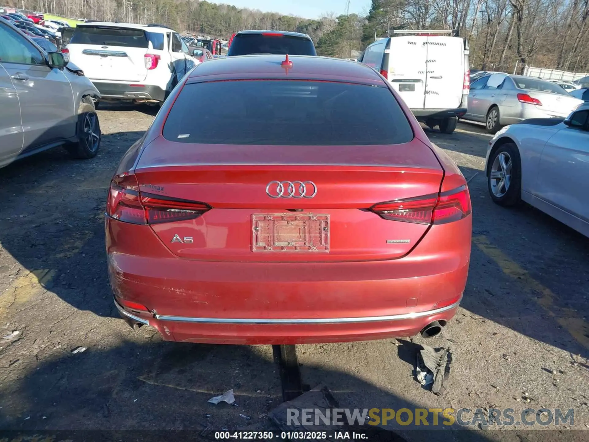 15 Photograph of a damaged car WAUANCF57KA054688 AUDI A5 2019