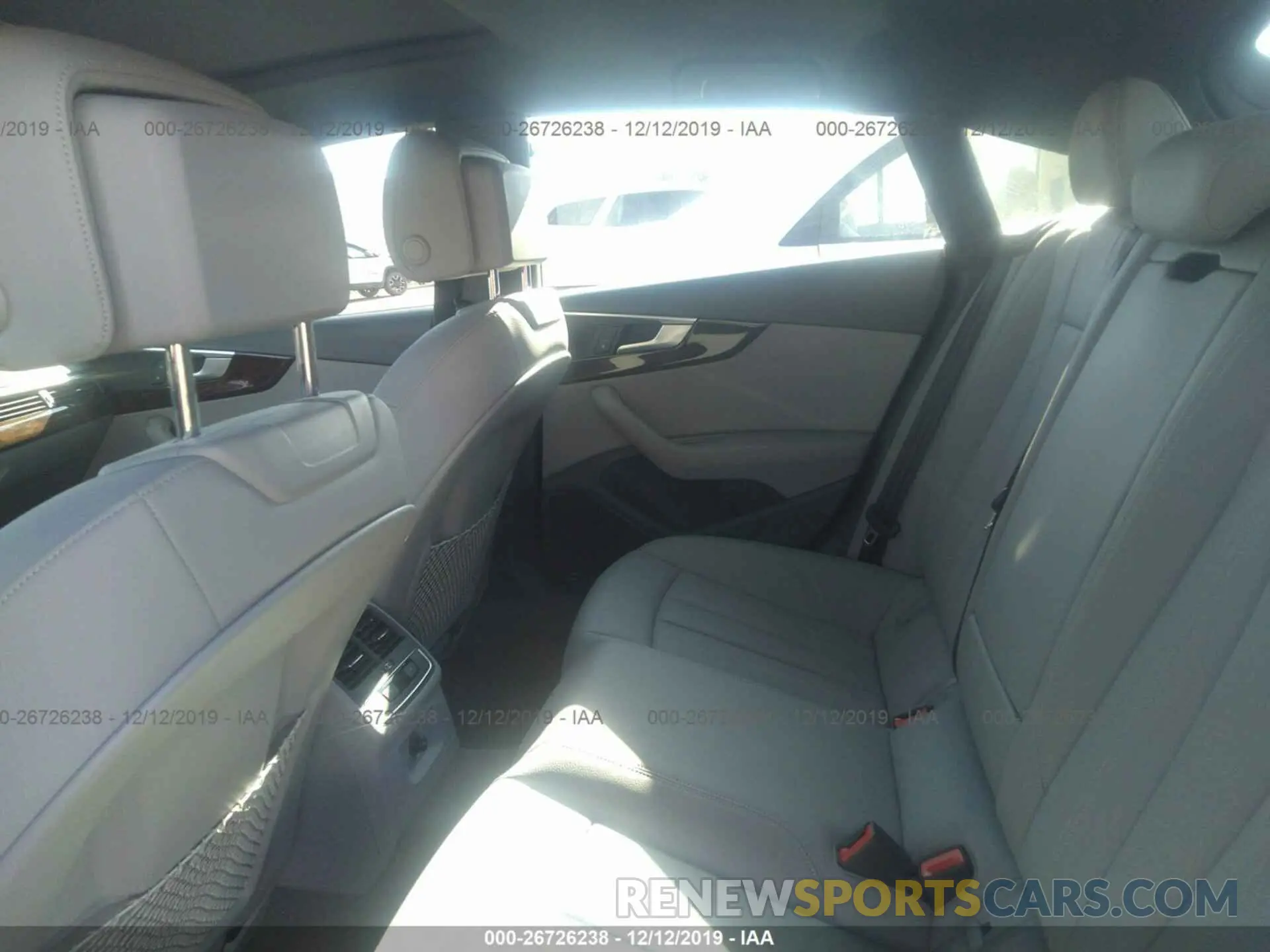 8 Photograph of a damaged car WAUANCF58KA054778 AUDI A5 2019