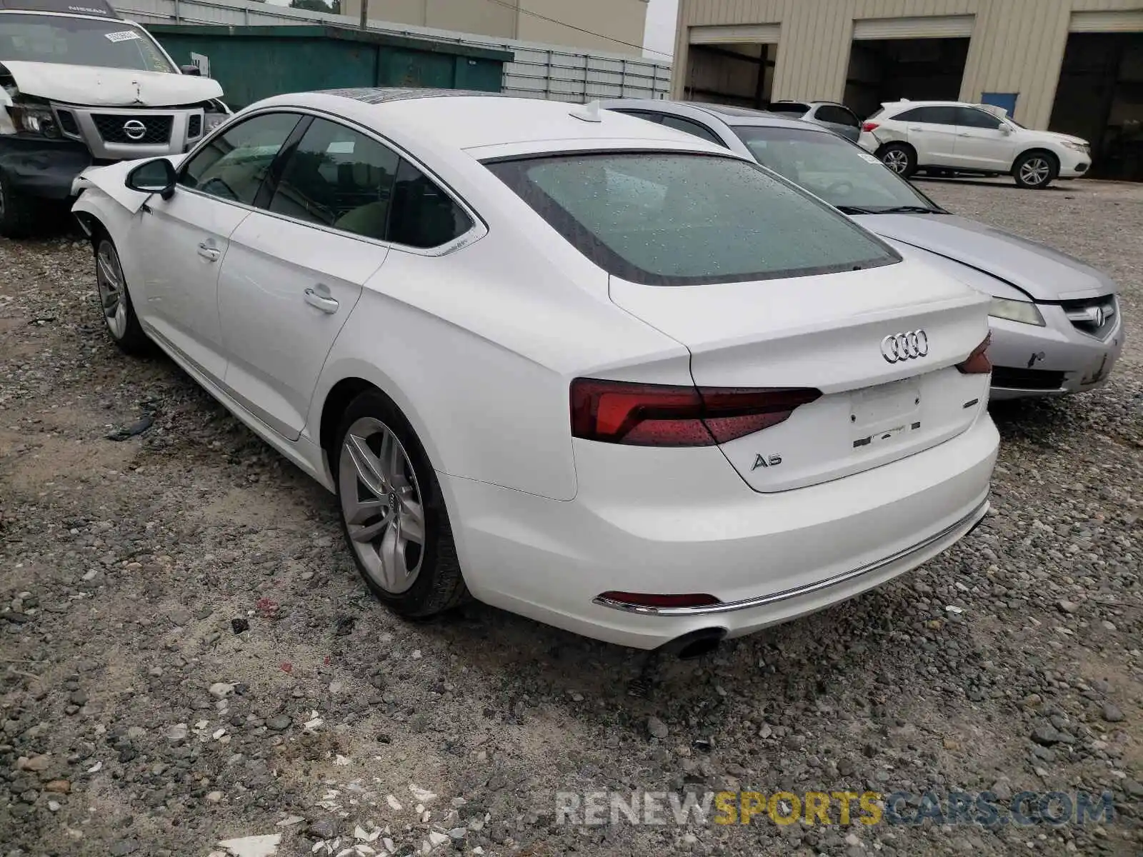 3 Photograph of a damaged car WAUANCF58KA059446 AUDI A5 2019