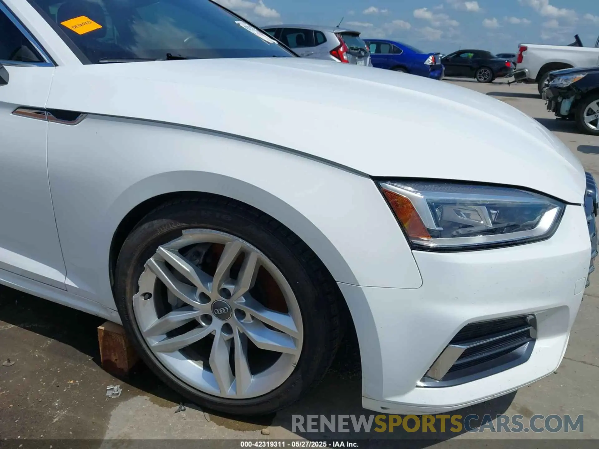 12 Photograph of a damaged car WAUANCF5XKA068987 AUDI A5 2019