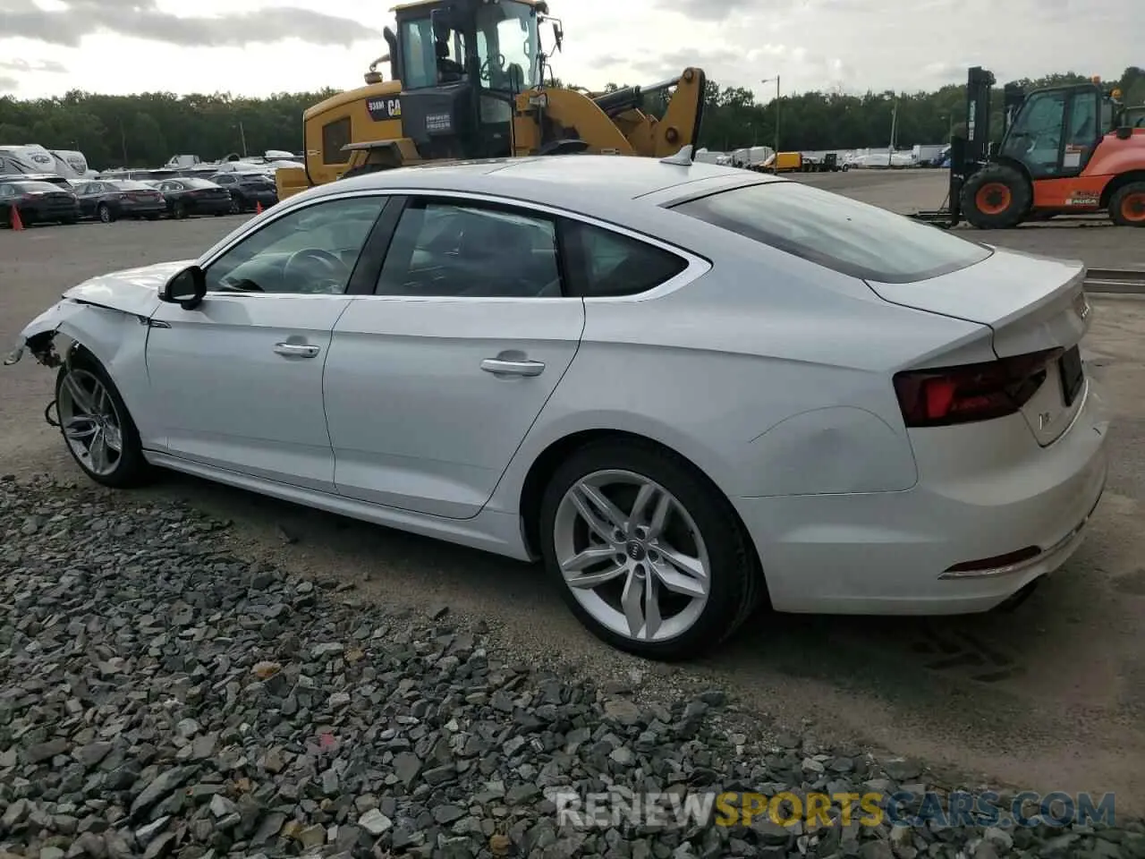 2 Photograph of a damaged car WAUANCF5XKA094974 AUDI A5 2019