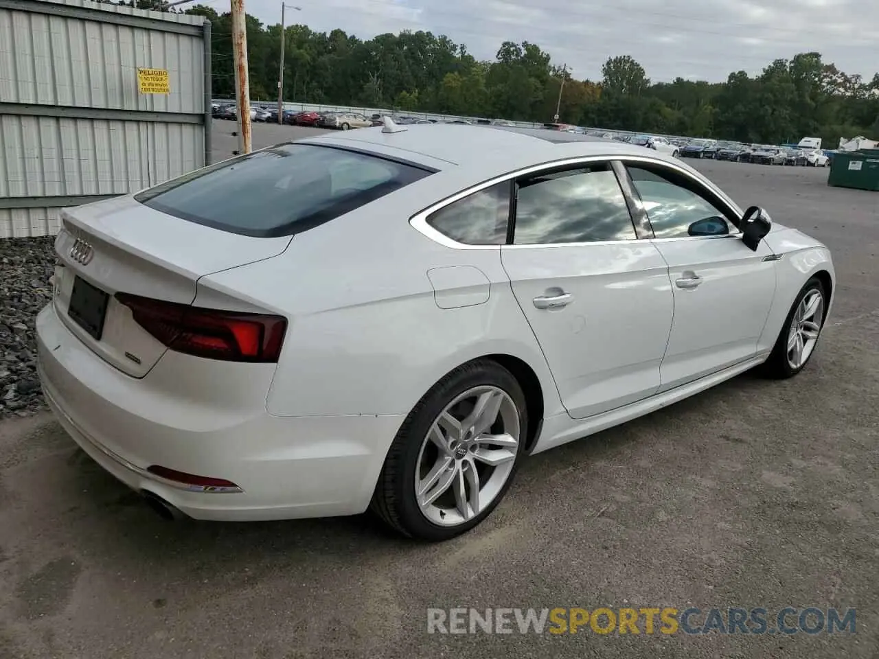 3 Photograph of a damaged car WAUANCF5XKA094974 AUDI A5 2019