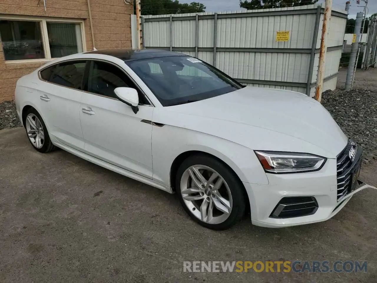 4 Photograph of a damaged car WAUANCF5XKA094974 AUDI A5 2019