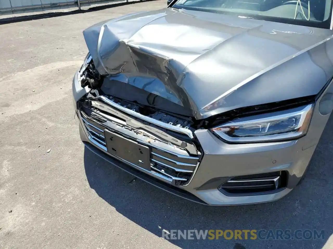 9 Photograph of a damaged car WAUBNCF50KA033279 AUDI A5 2019