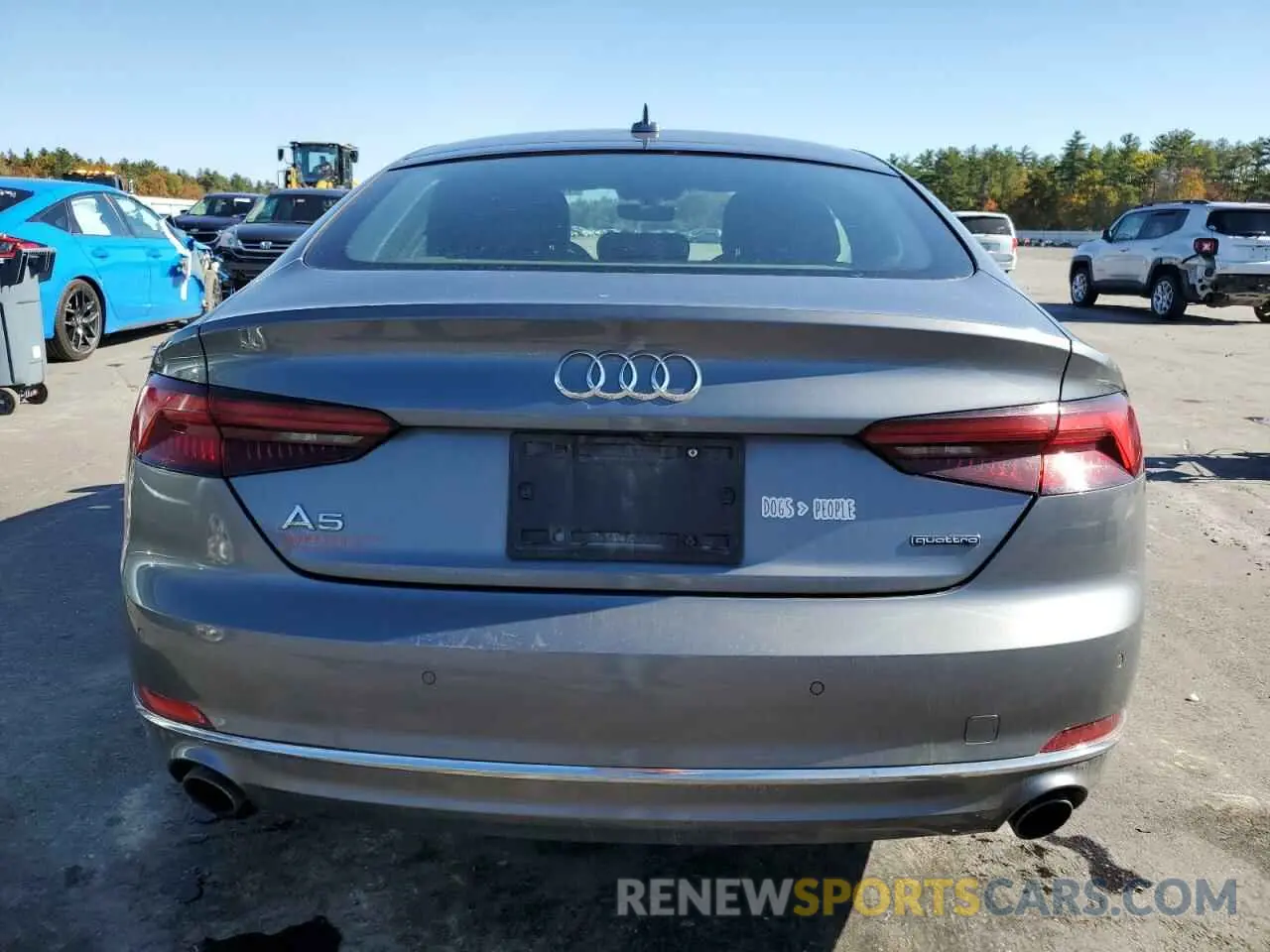 6 Photograph of a damaged car WAUBNCF52KA022929 AUDI A5 2019