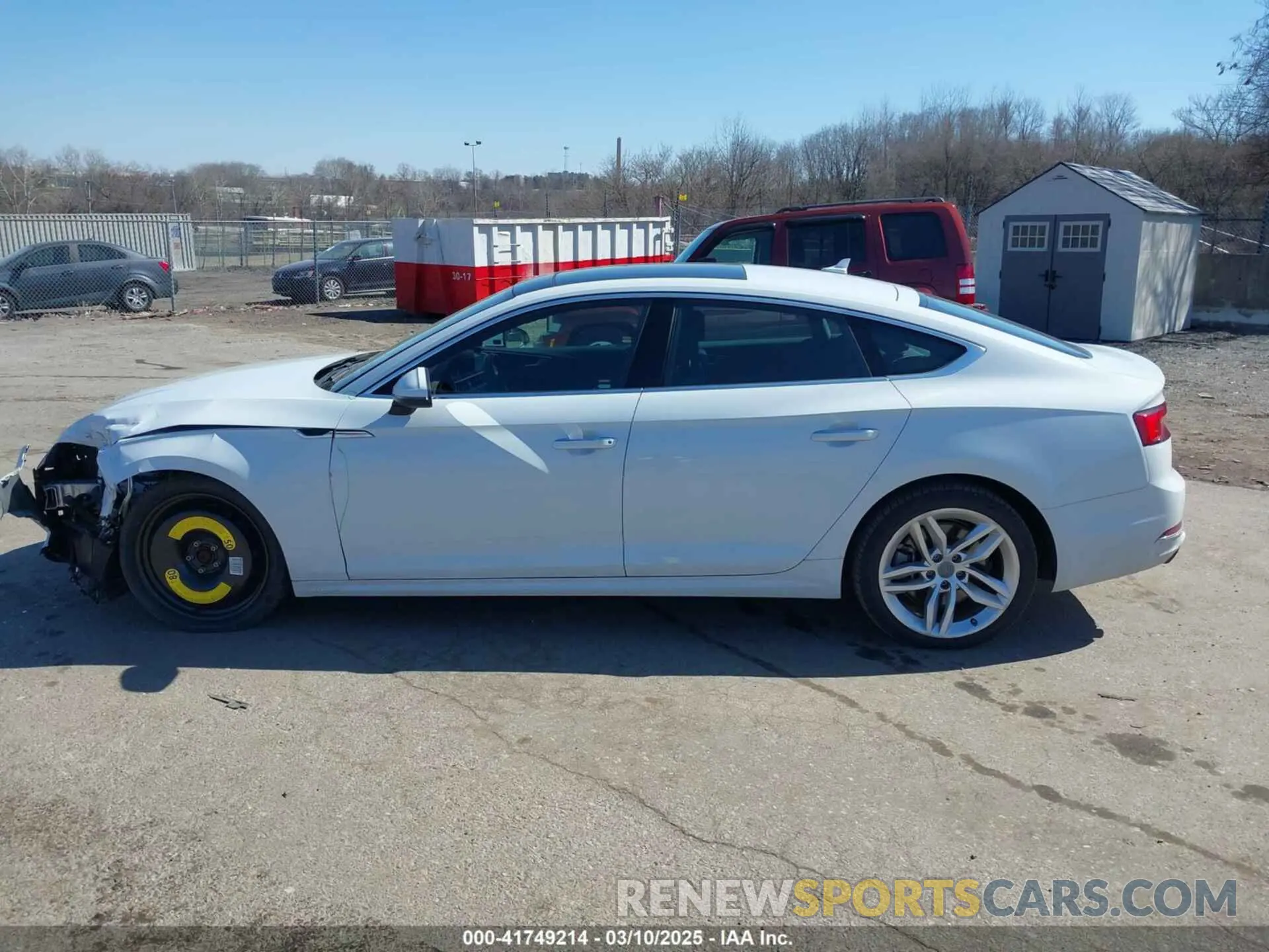 15 Photograph of a damaged car WAUBNCF53KA023202 AUDI A5 2019