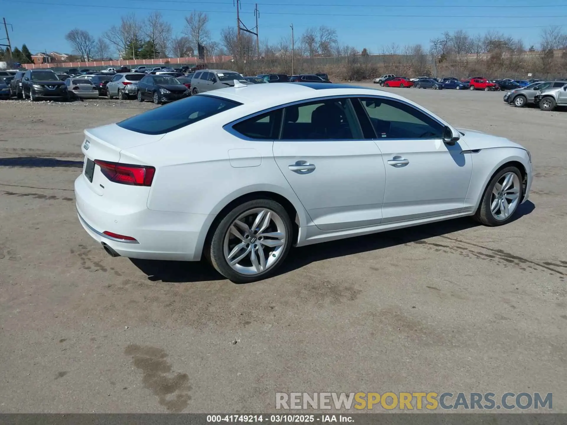 4 Photograph of a damaged car WAUBNCF53KA023202 AUDI A5 2019