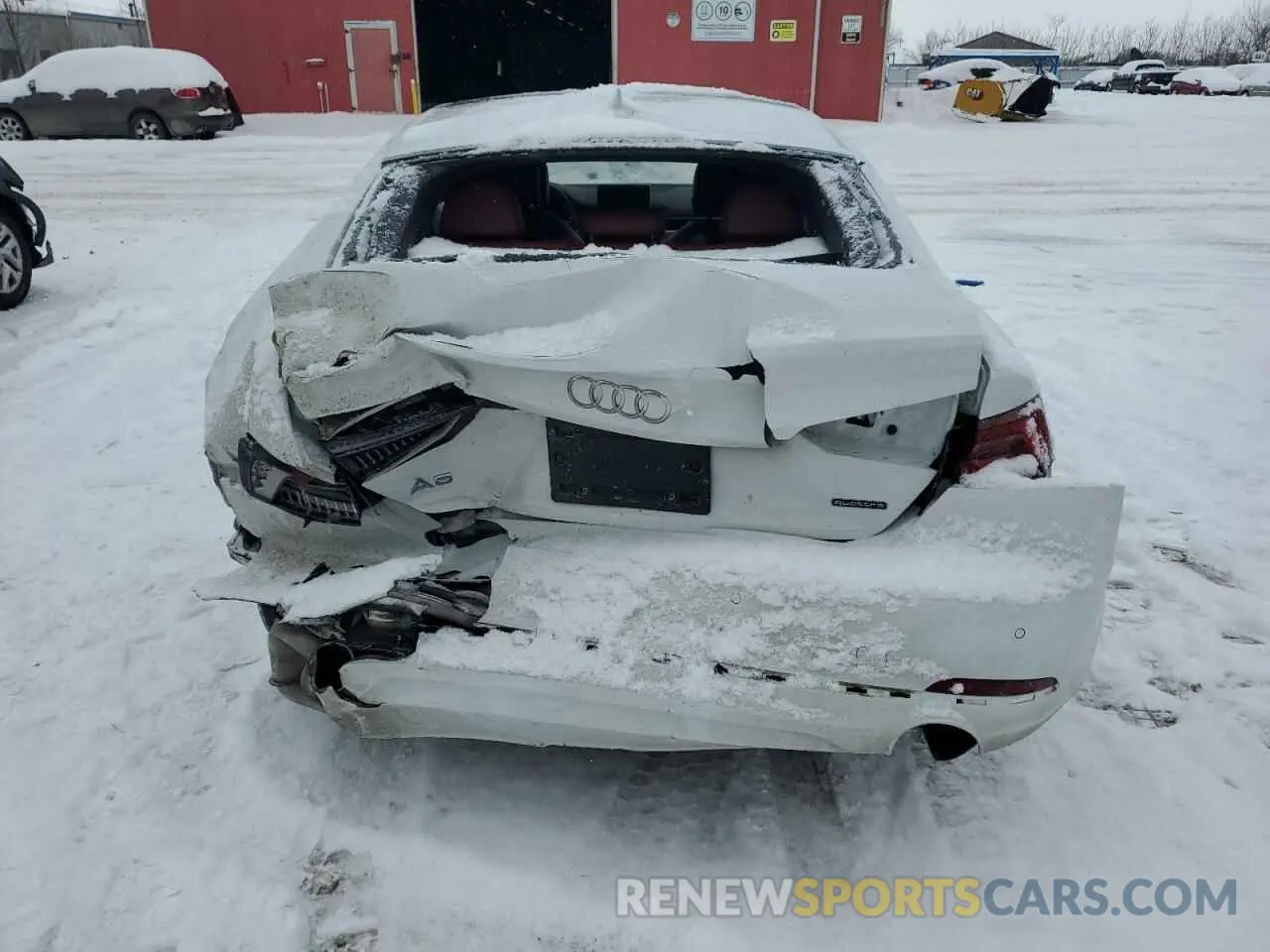 6 Photograph of a damaged car WAUBNCF54KA036377 AUDI A5 2019