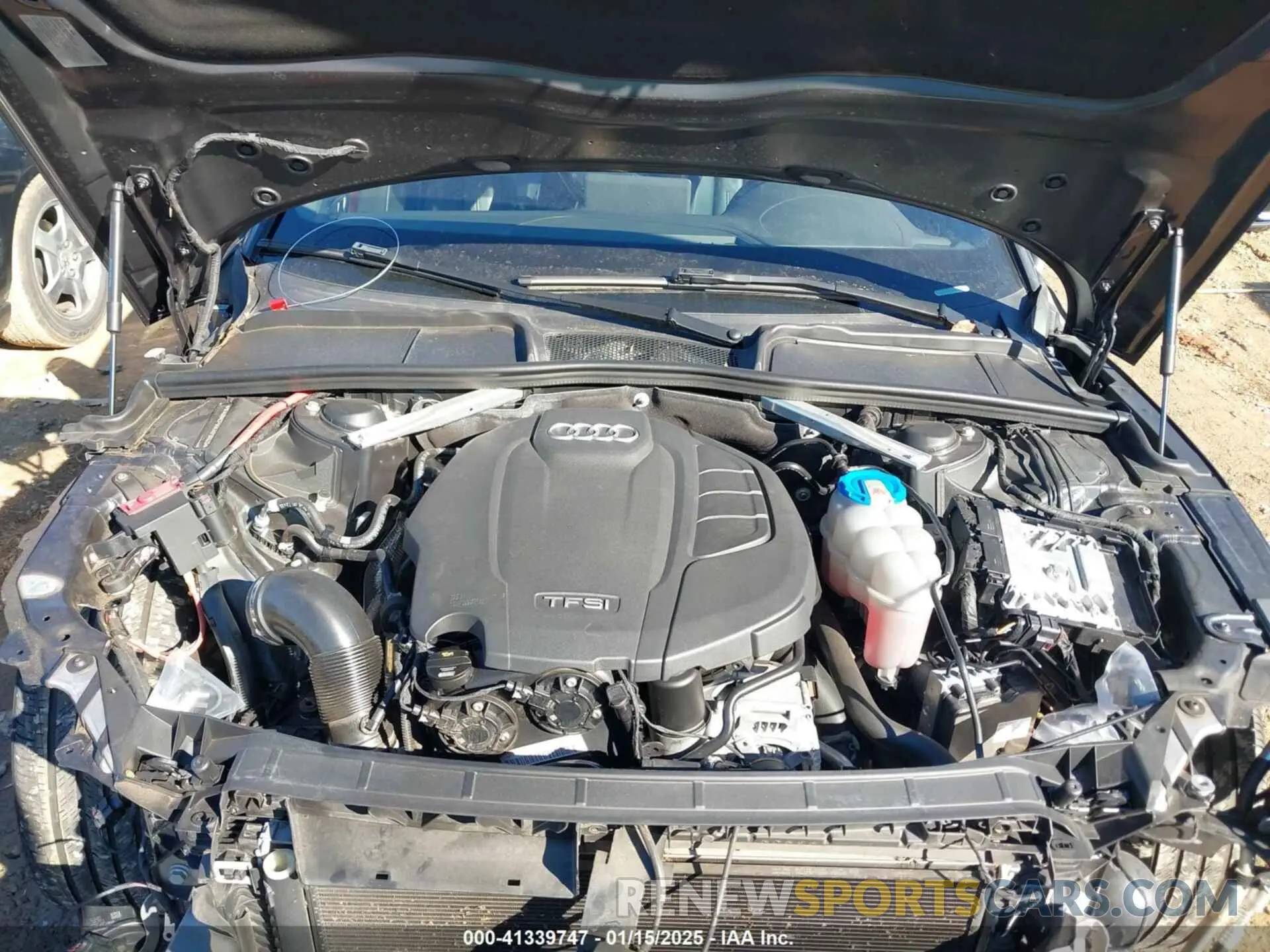 10 Photograph of a damaged car WAUBNCF55KA018020 AUDI A5 2019