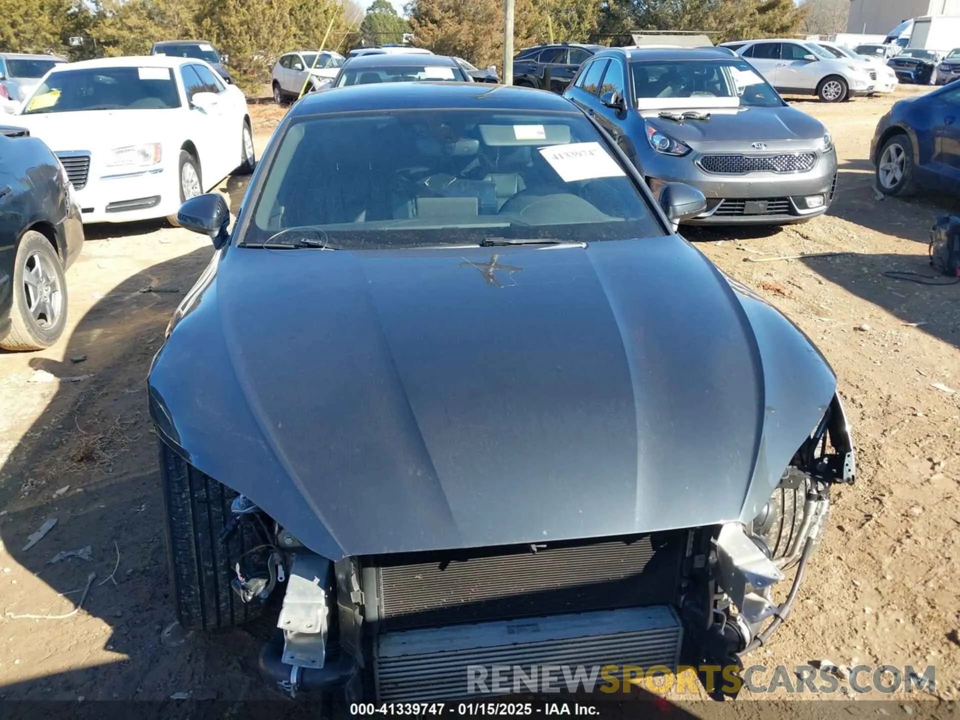 12 Photograph of a damaged car WAUBNCF55KA018020 AUDI A5 2019