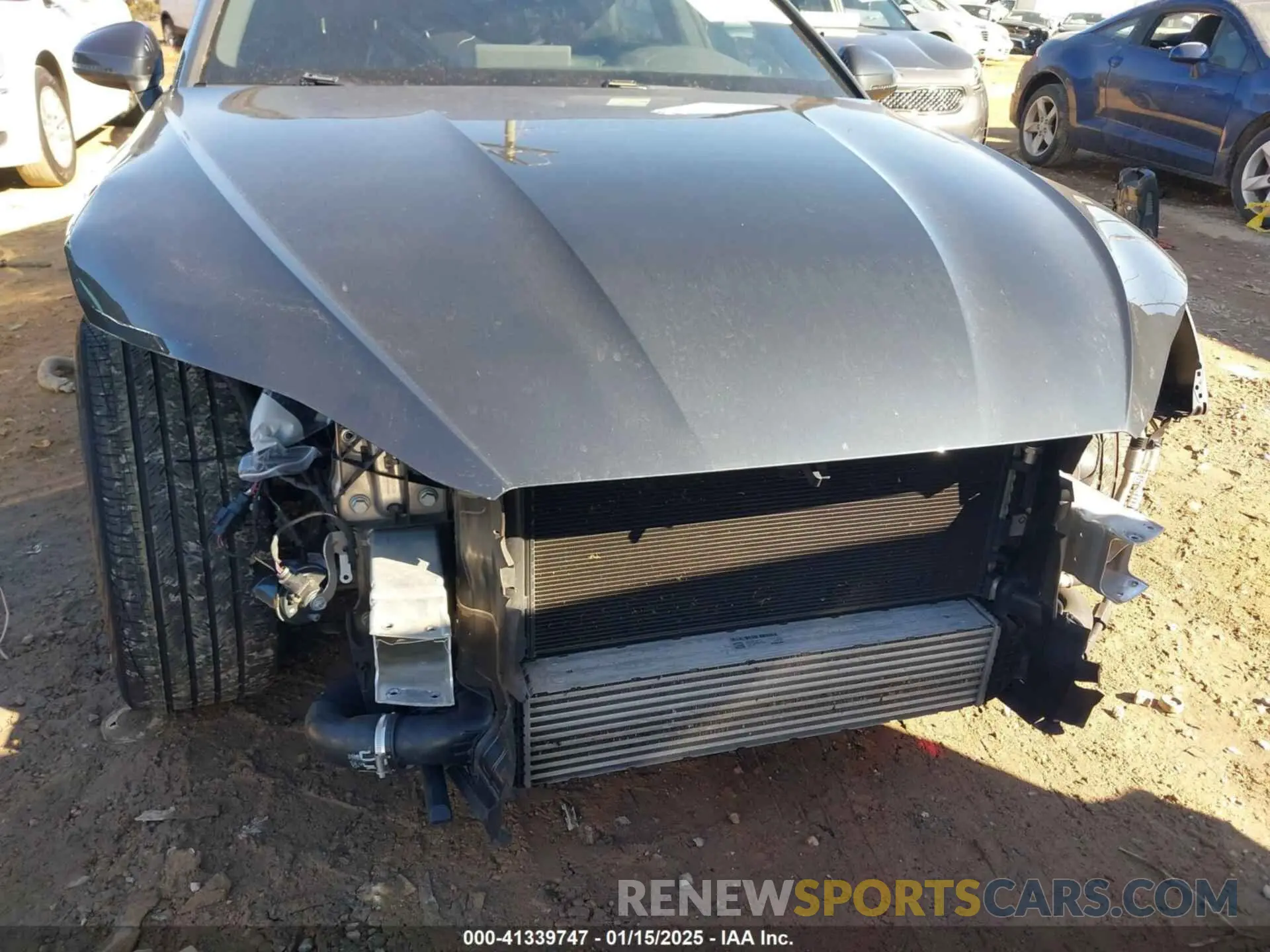 17 Photograph of a damaged car WAUBNCF55KA018020 AUDI A5 2019