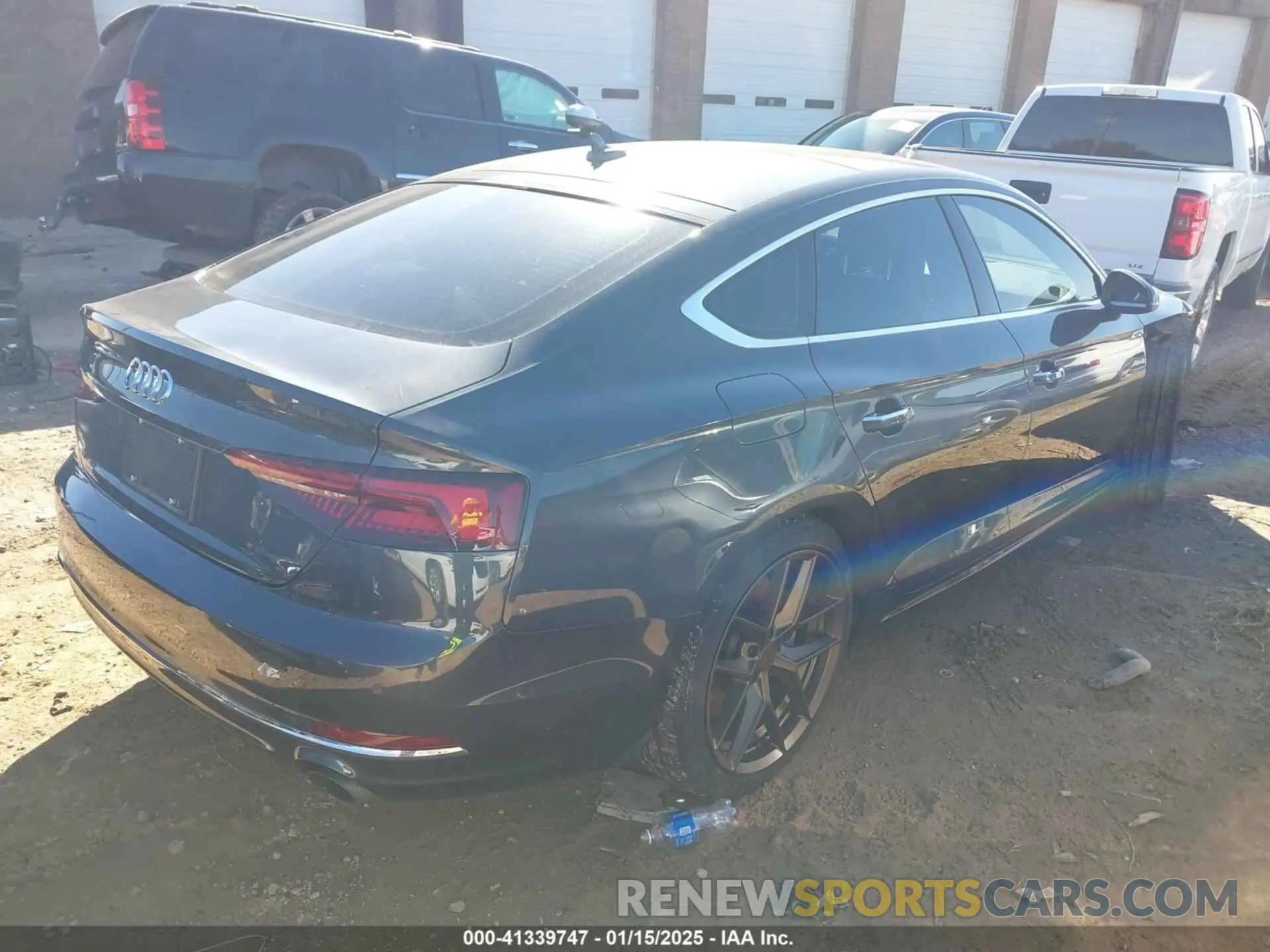 4 Photograph of a damaged car WAUBNCF55KA018020 AUDI A5 2019