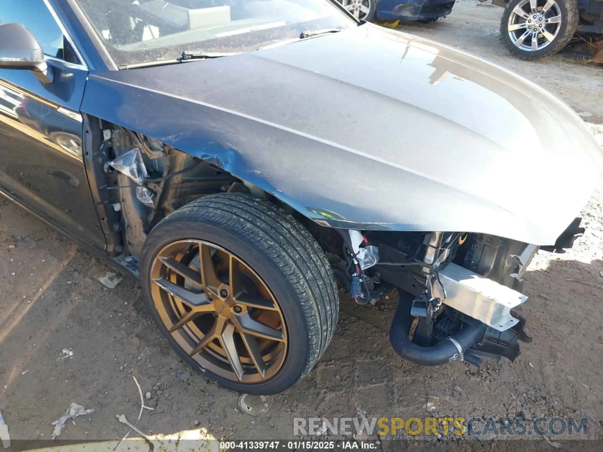 6 Photograph of a damaged car WAUBNCF55KA018020 AUDI A5 2019