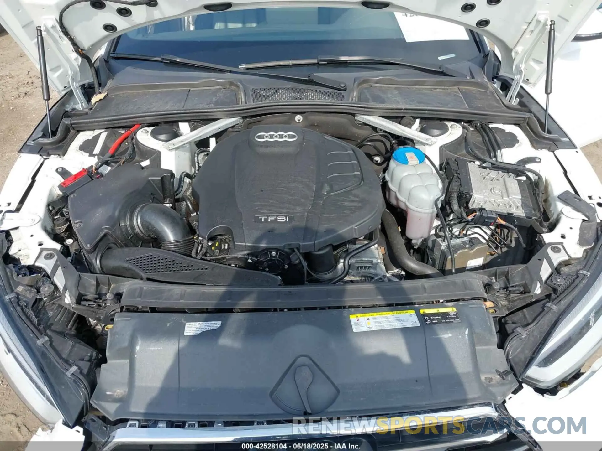 10 Photograph of a damaged car WAUBNCF56KA015689 AUDI A5 2019