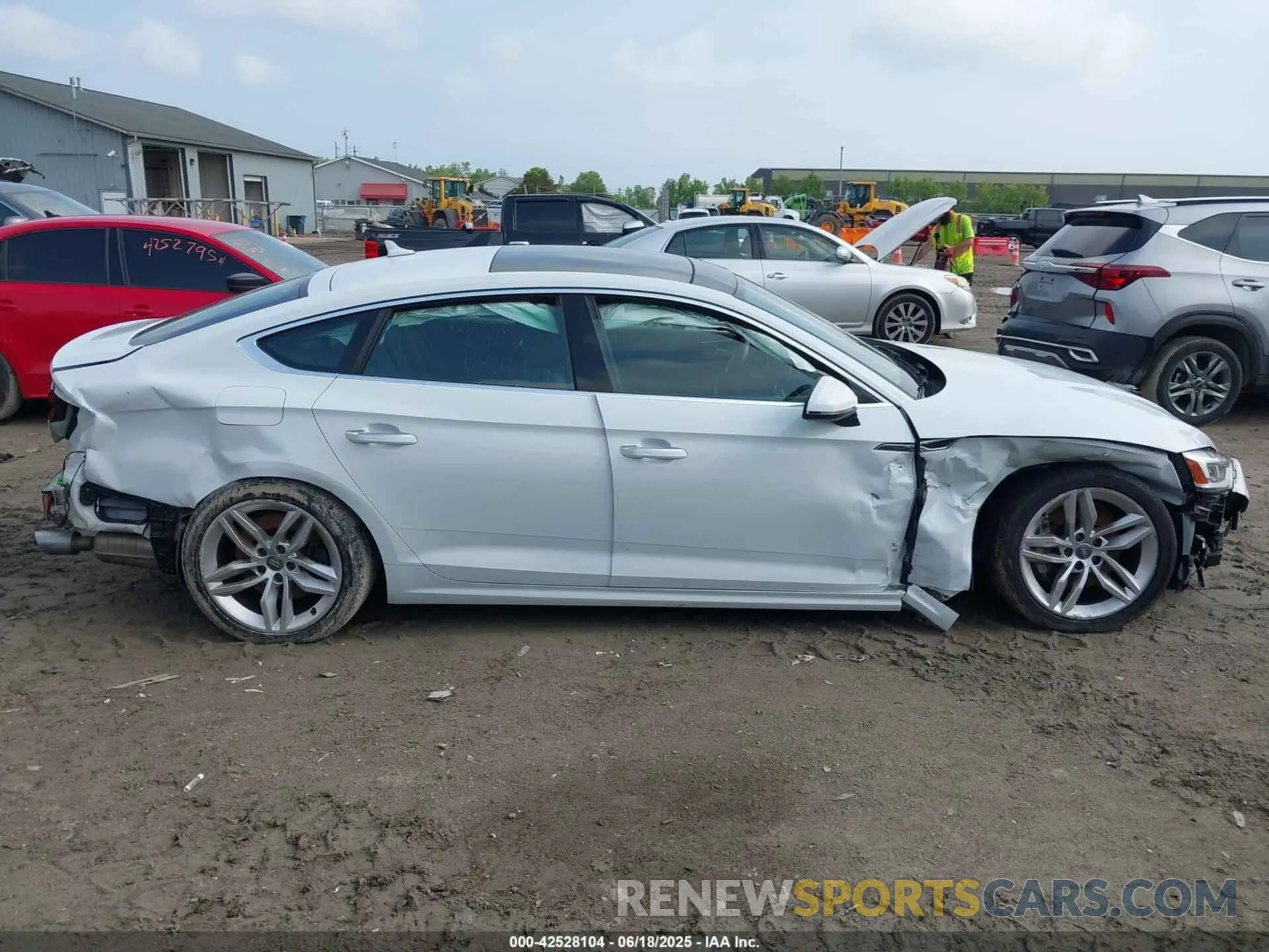 12 Photograph of a damaged car WAUBNCF56KA015689 AUDI A5 2019
