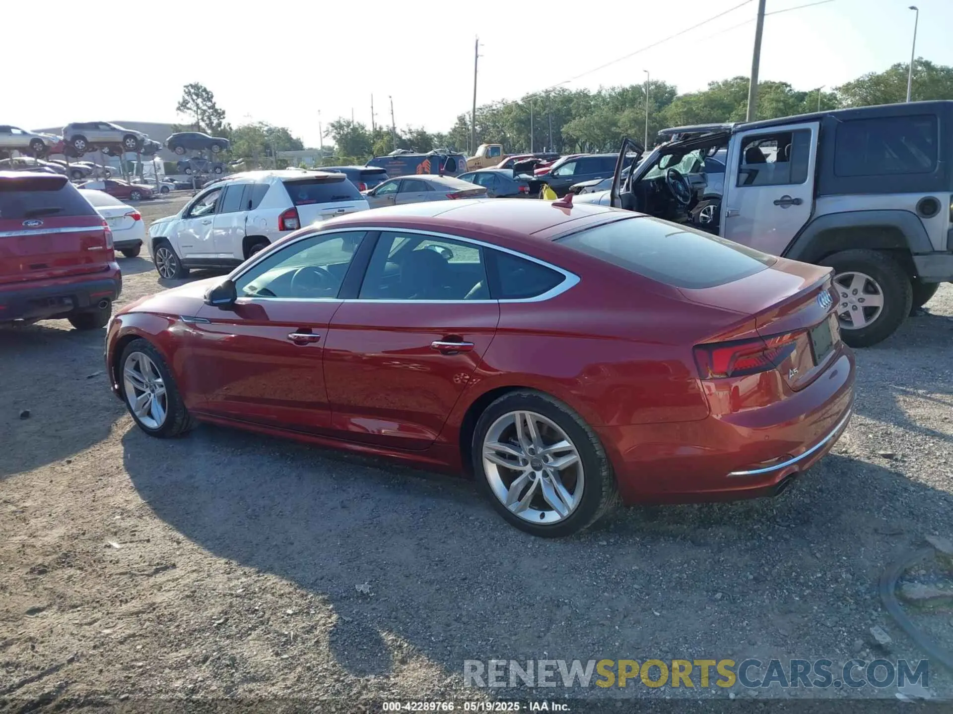 14 Photograph of a damaged car WAUBNCF56KA097357 AUDI A5 2019