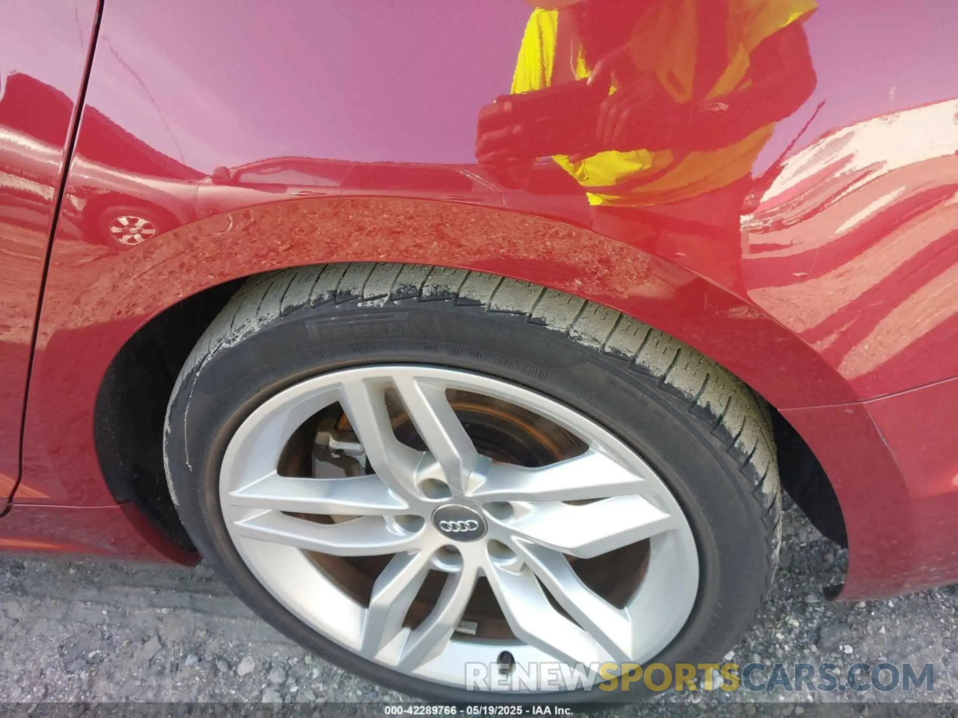 6 Photograph of a damaged car WAUBNCF56KA097357 AUDI A5 2019
