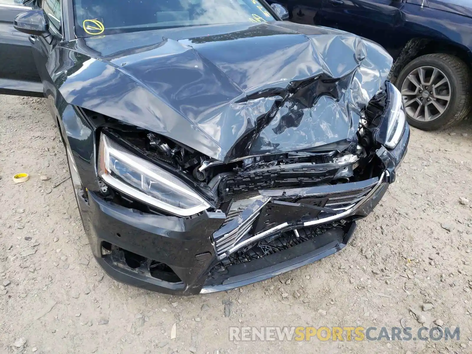 9 Photograph of a damaged car WAUBNCF58KA079314 AUDI A5 2019