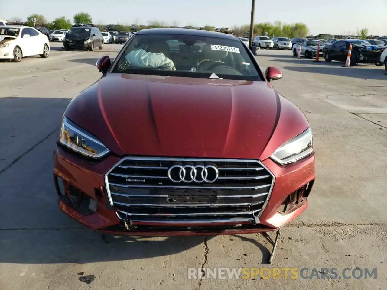 9 Photograph of a damaged car WAUBNCF59KA070461 AUDI A5 2019