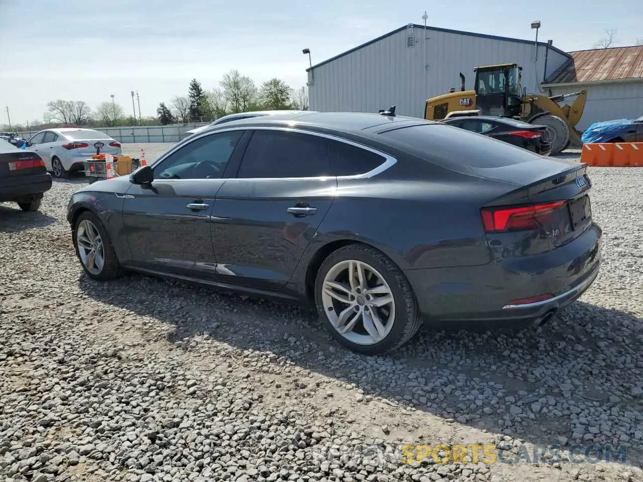 2 Photograph of a damaged car WAUBNCF59KA090404 AUDI A5 2019