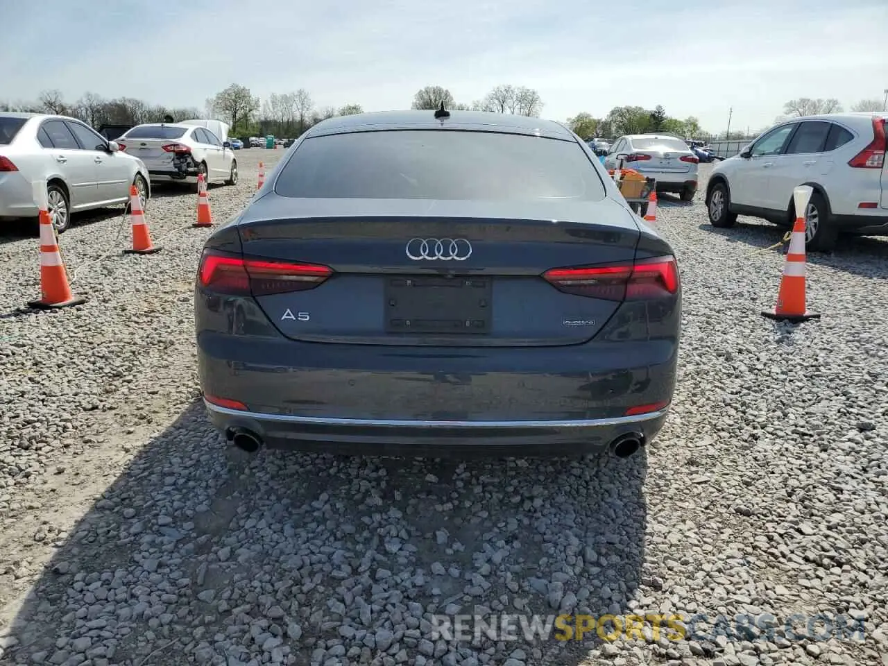 6 Photograph of a damaged car WAUBNCF59KA090404 AUDI A5 2019