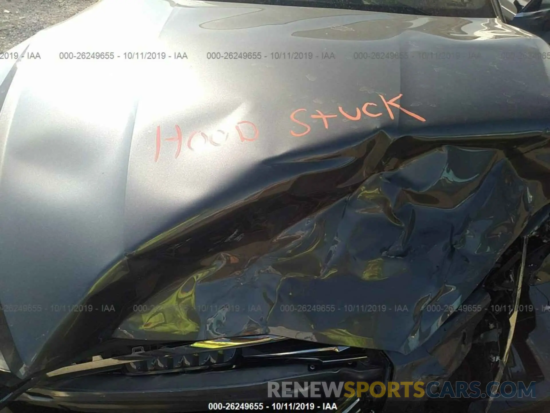 10 Photograph of a damaged car WAUBNCF5XKA008258 AUDI A5 2019