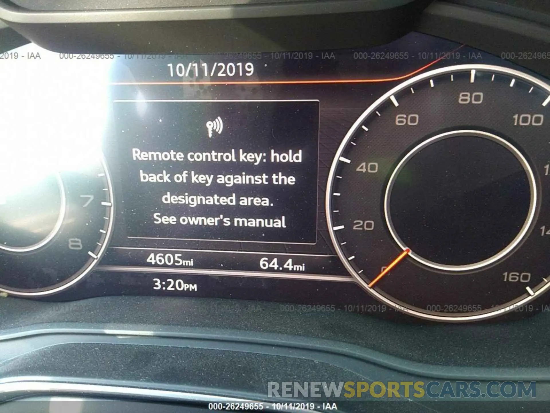7 Photograph of a damaged car WAUBNCF5XKA008258 AUDI A5 2019