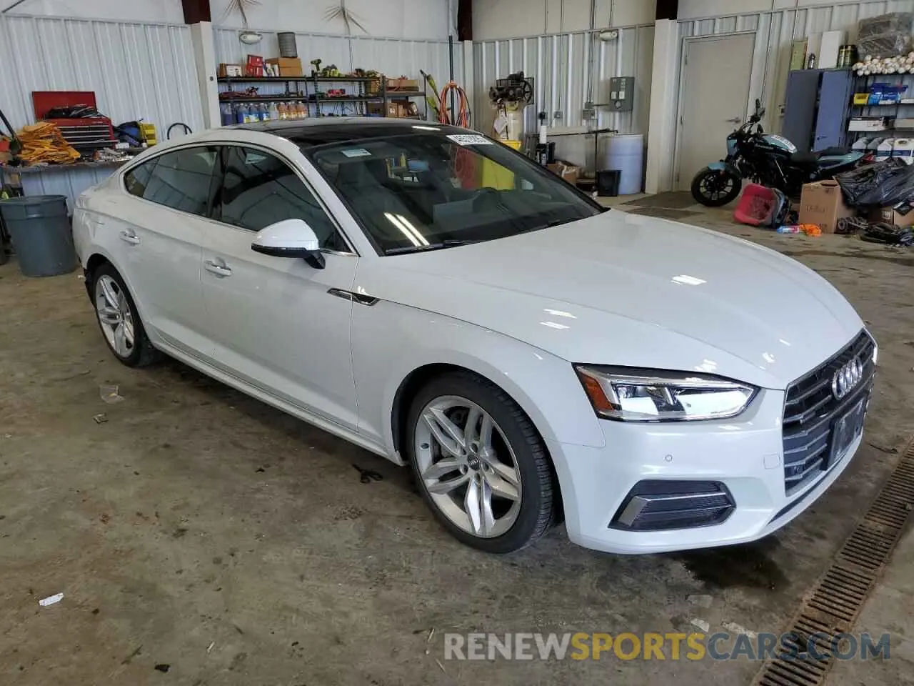 4 Photograph of a damaged car WAUBNCF5XKA030616 AUDI A5 2019