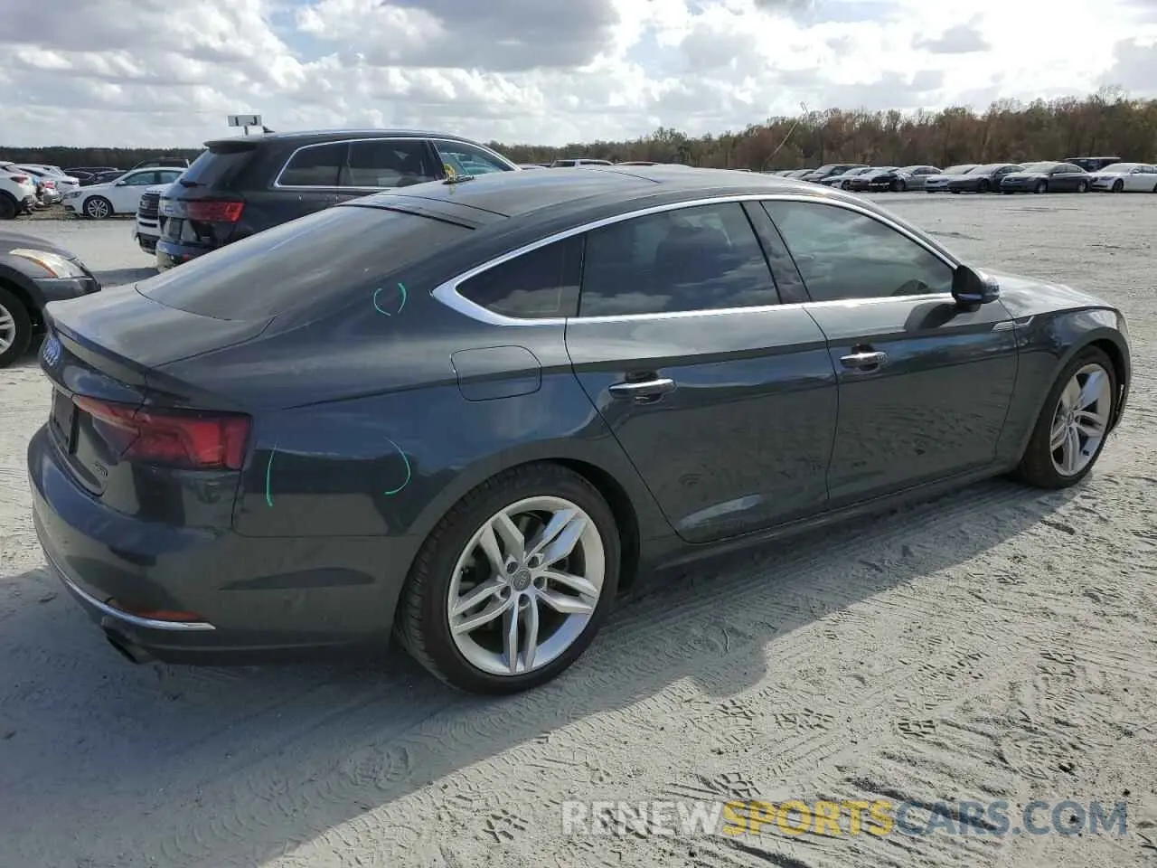 3 Photograph of a damaged car WAUBNCF5XKA044614 AUDI A5 2019