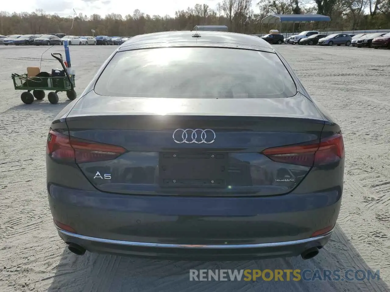 6 Photograph of a damaged car WAUBNCF5XKA044614 AUDI A5 2019