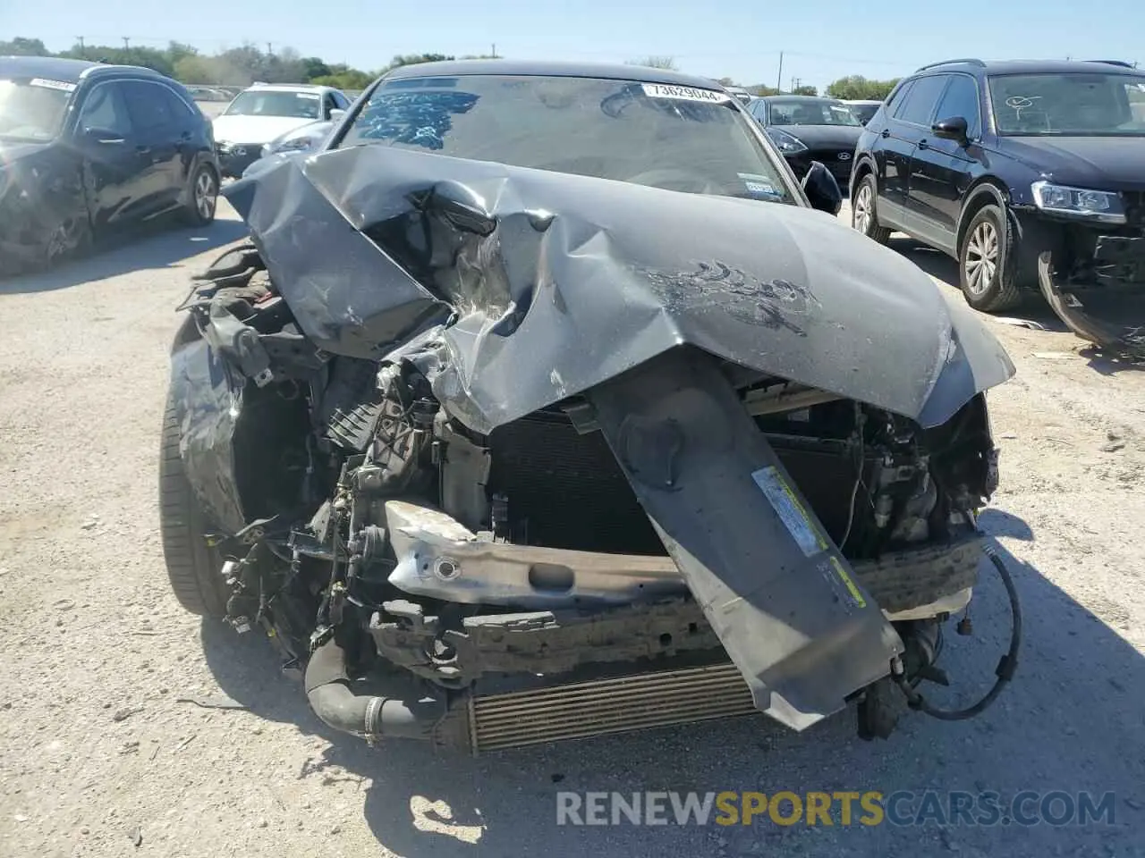 5 Photograph of a damaged car WAUCNCF53KA007800 AUDI A5 2019